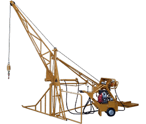 ASE 2000 LB Swing Hoist-Electric #102107