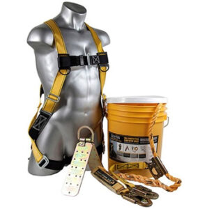 Guardian 00815 Bucket of Safe-Tie Roofing Kit w/Upgraded XL Harness