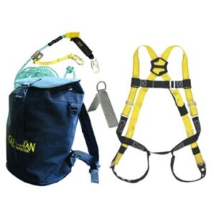 Guardian 00815 Bucket of Safe-Tie Roofing Kit w/Upgraded XL Harness and Bag