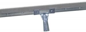 24" Serrated Edge Floor Squeegee (1/4" V-Notch) #FS24SE-1/4