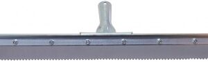 24" Serrated Edge Floor Squeegee (3/16" V-Notch) #FS24SE-3/16