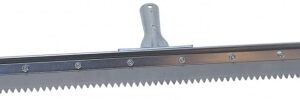 24" Serrated Edge Floor Squeegee (3/8" V-Notch)#FS24SE-3/8