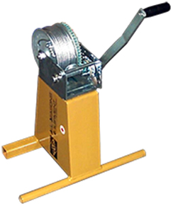 Hand Winch- Complete W/ 100' x 3/16" Cable