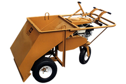 36” WHEELS-UNDER GRAVEL SPREADER