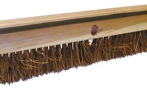 12" Applicator Brush w/Threaded Handle Hole