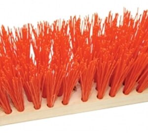 16" Street Broom with Orange Poly Fill # ST16