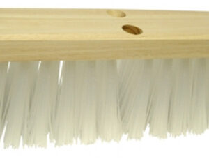 16" Street Broom w/White Poly Fill