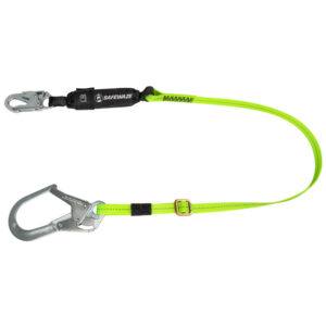 FS565 AJ PRO 4 6 Adjustable Energy Absorbing Lanyard Rebar Hook A