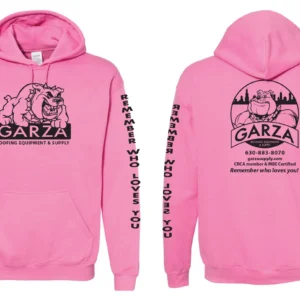 Garza Pink Hoodie # PINKHOODIE