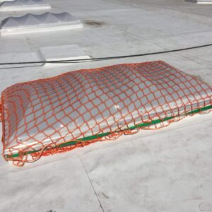 Bright Orange Safety Net 7X10 #SLN-0710