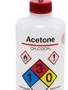 Acetone Wash Empty Bottle #OKULAB