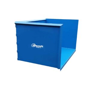 OPEN FRONT TRASH HOPPER # TH-XX