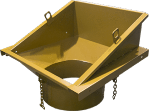 on deck trash chute attachment hopper thumb medium