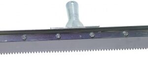 18" Serrated Edge Floor Squeegee (1/4" V-Notch) #FS18SE-1/4