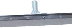 18" Serrated Edge Floor Squeegee (1/8" V-Notch) #FS18SE-1/8