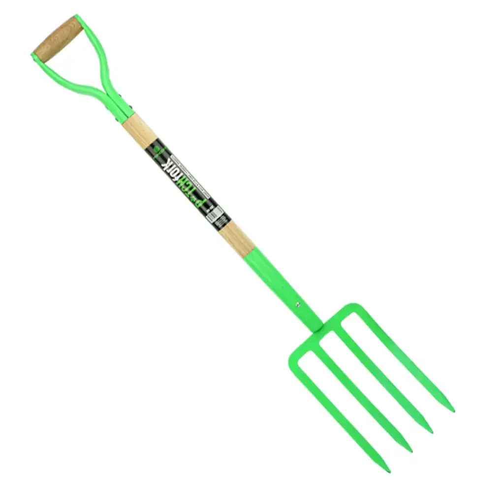 Heavy Duty Pitchfork Green